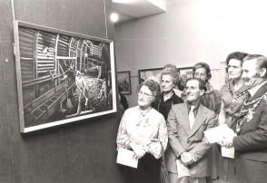 03/10/77 : Opening of art and craft exhibition at Museum and Art Gallery
