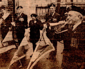 Early October 1977 : Opening of Field of Remembrance of the Newport branch of the Royal British Legion